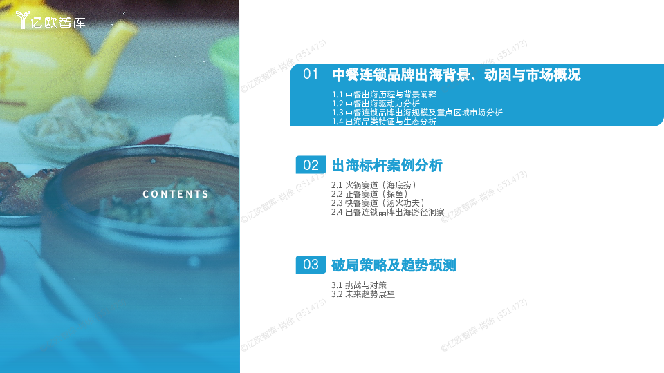 2025年中餐连锁品牌出海白皮书